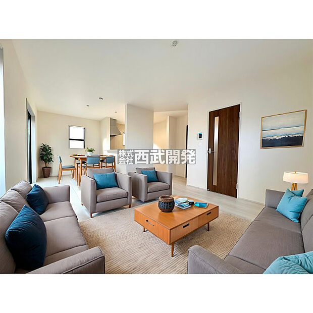 配置してある家具や小物はCGによるイメージです