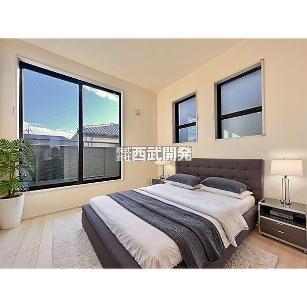 4.59帖洋室※配置してある家具や小物はCGによるイメージです。