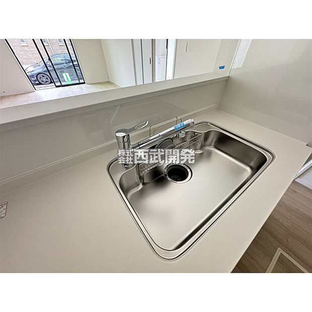 浄水器一体型シングルレバー混合水栓