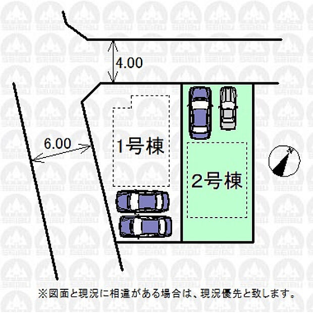 実測図ではございません