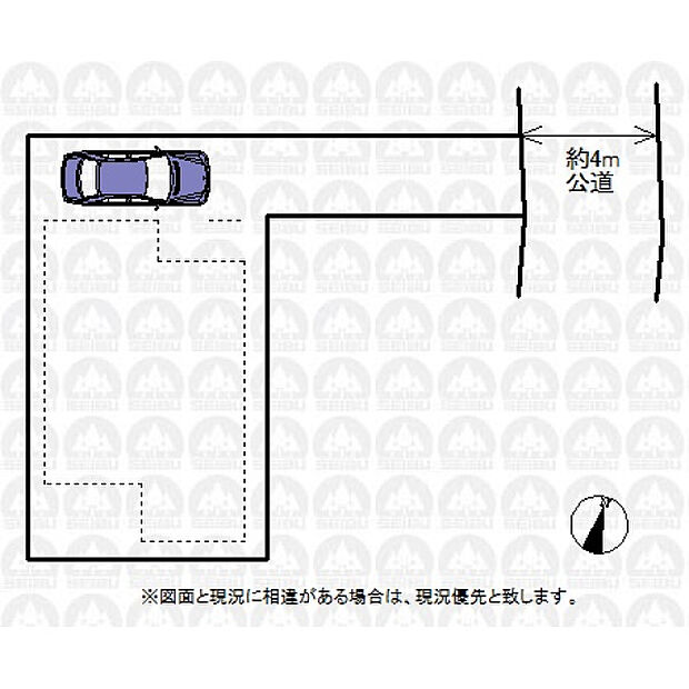 実測図ではございません