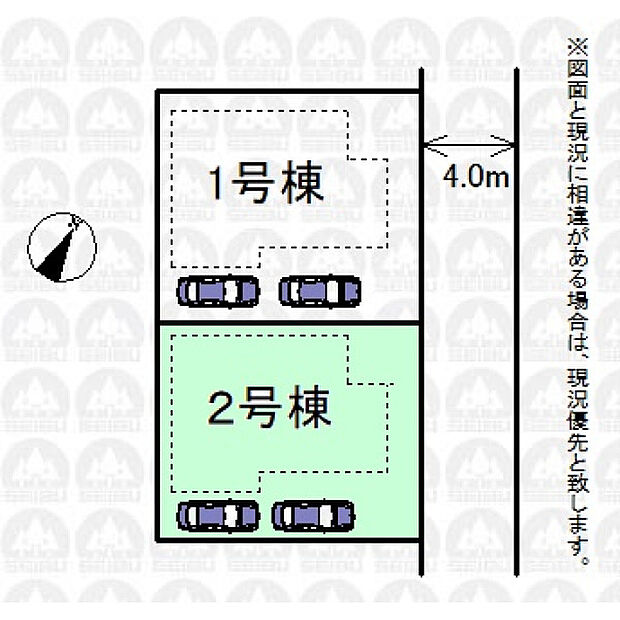 実測図ではございません