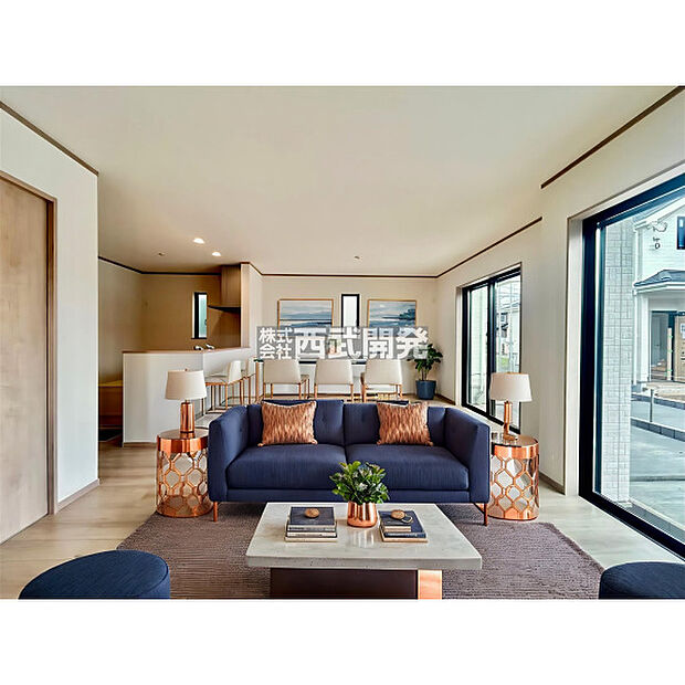 配置してある家具や小物はCGによるイメージです