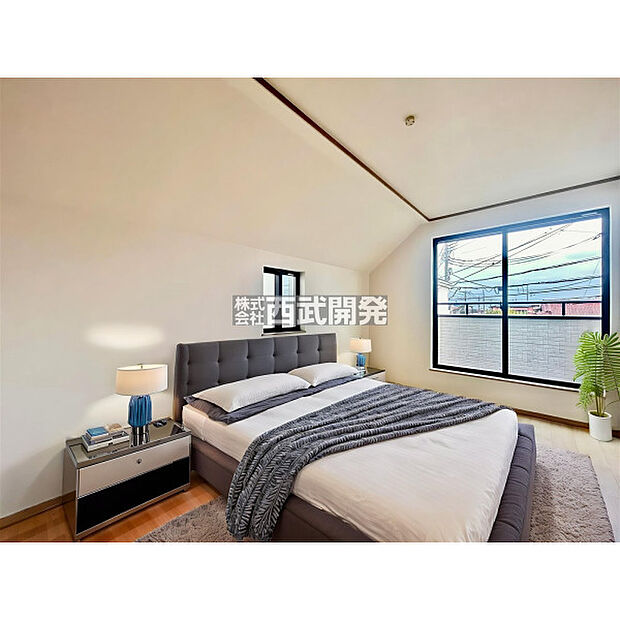 配置してある家具や小物はCGによるイメージです（洋室6.75帖）