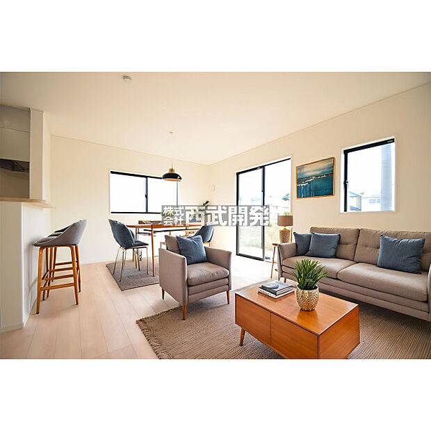 配置してある家具や小物はCGによるイメージです