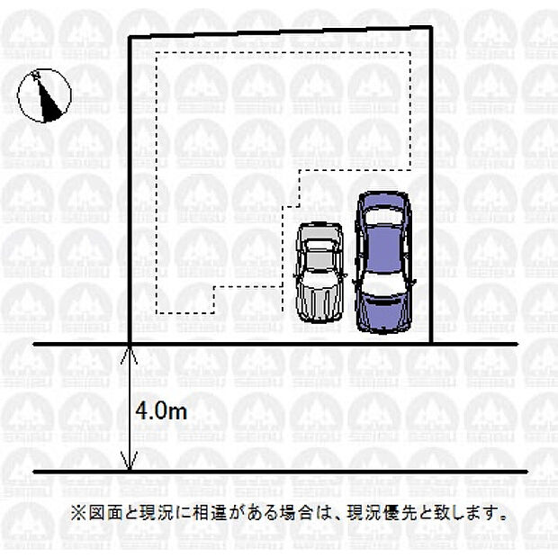 実測図ではございません