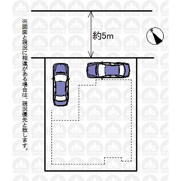 実測図ではございません