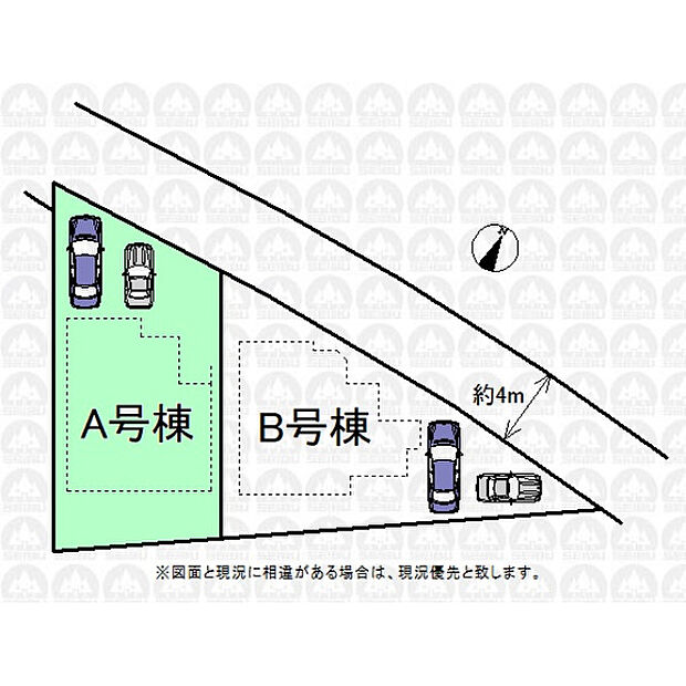 実測図ではございません