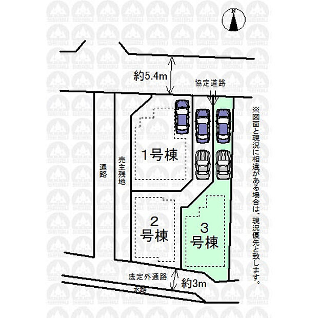 実測図ではございません