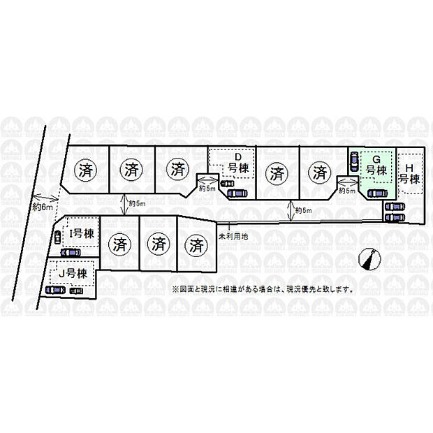 実測図ではございません