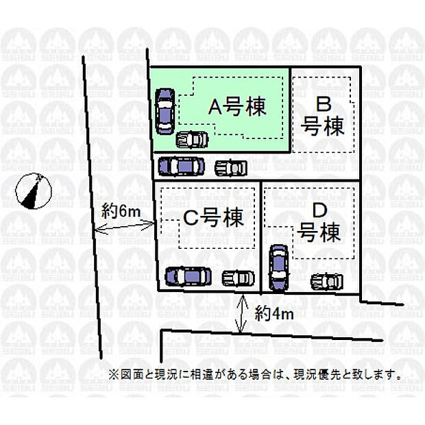 実測図ではございません