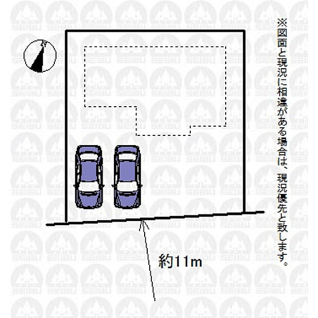 実測図ではございません