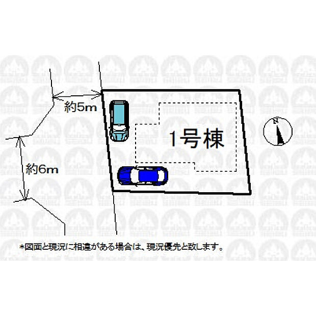 実測図ではございません