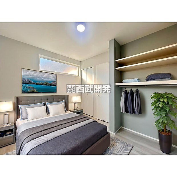 【配置してある家具や小物はCGによるイメージです】5.25帖洋室