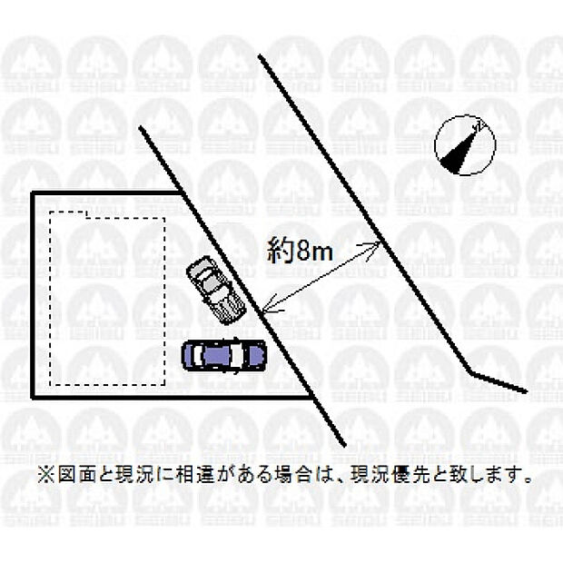 実測図ではございません