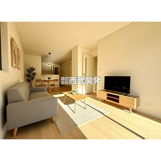 配置してある家具や小物はCGによるイメージです