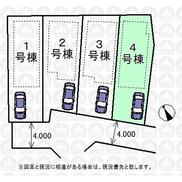 実測図ではございません