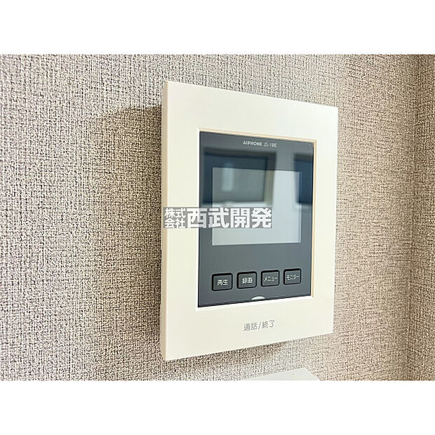 モニター付きインタフォン