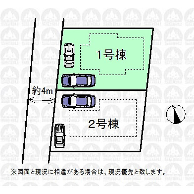 実測図ではございません