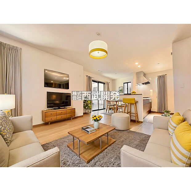 配置してある家具や小物はCGによるイメージです