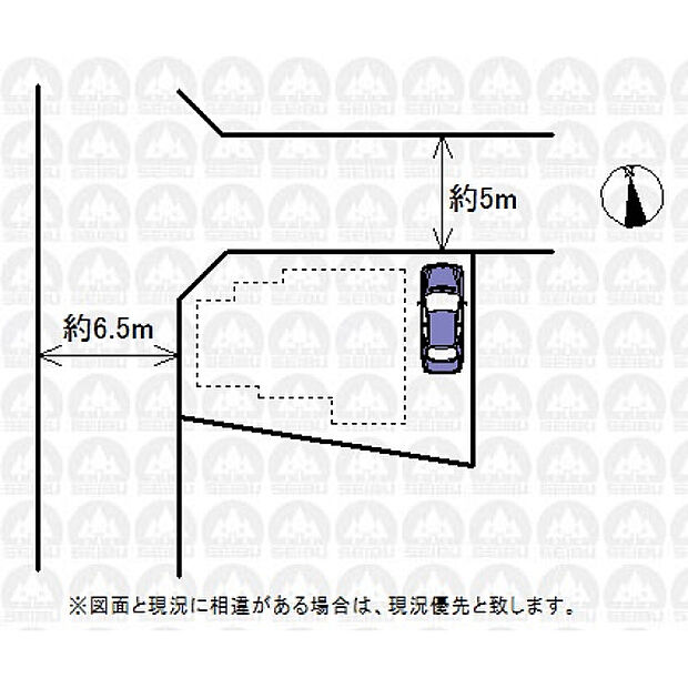 実測図ではございません