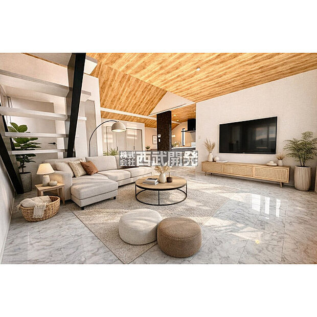 【配置してある家具や小物はCGによるイメージです】