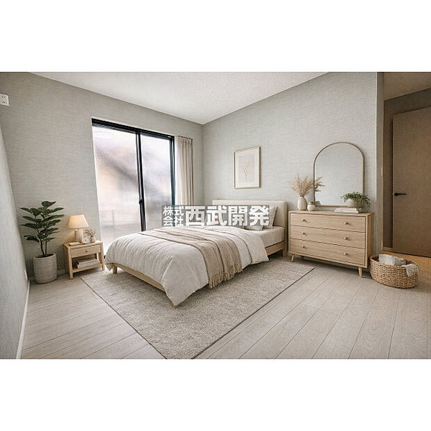 【配置してある家具や小物はCGによるイメージです】7.7帖納戸