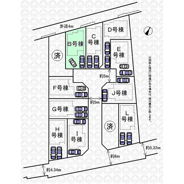 実測図ではございません
