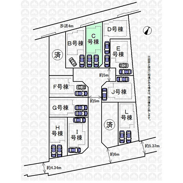 実測図ではございません