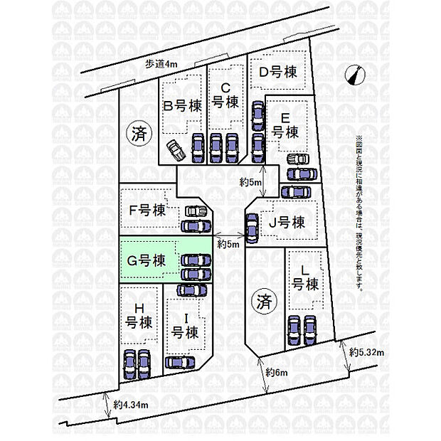実測図ではございません