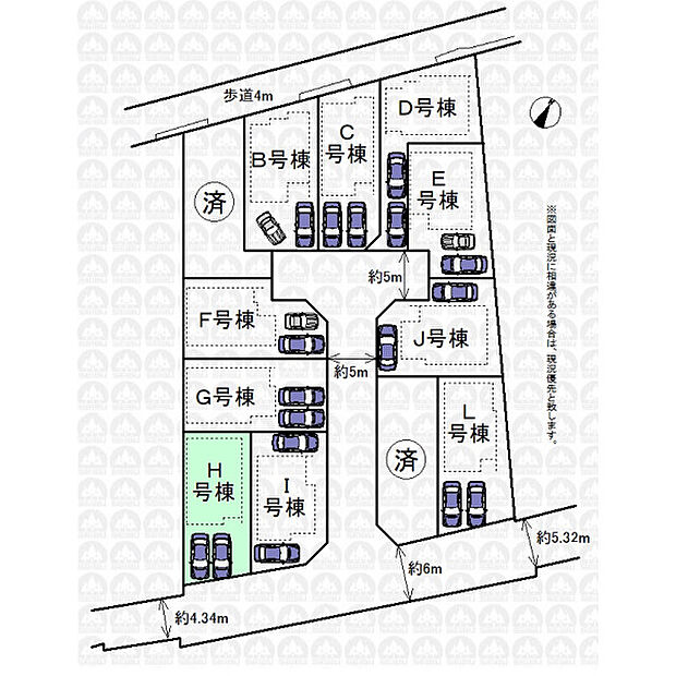 実測図ではございません