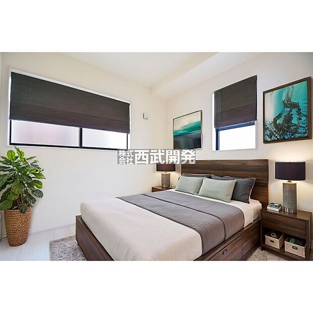 （配置してある家具や小物はCGによるイメージです）4.5帖洋室