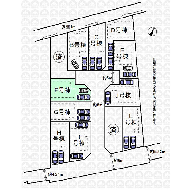 実測図ではございません