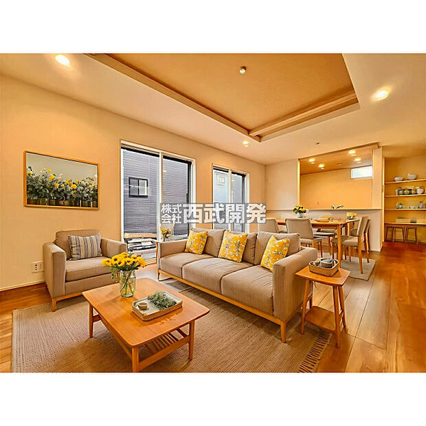 (配置してある家具や小物はCGによるイメージです)