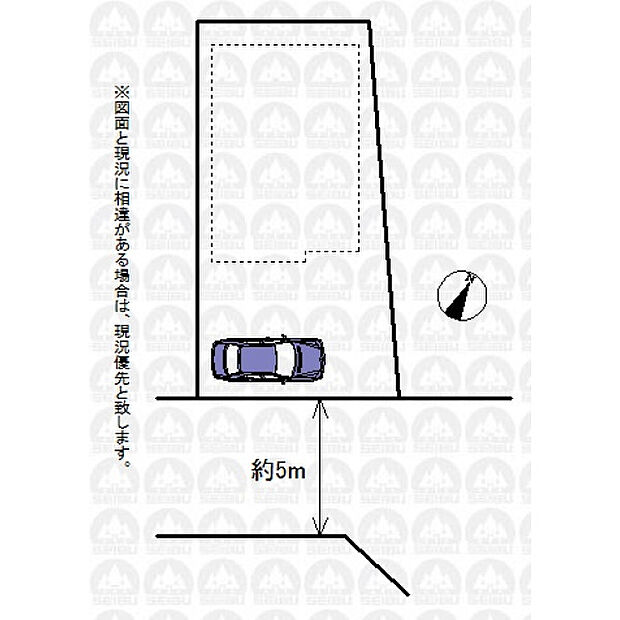 実測図ではございません