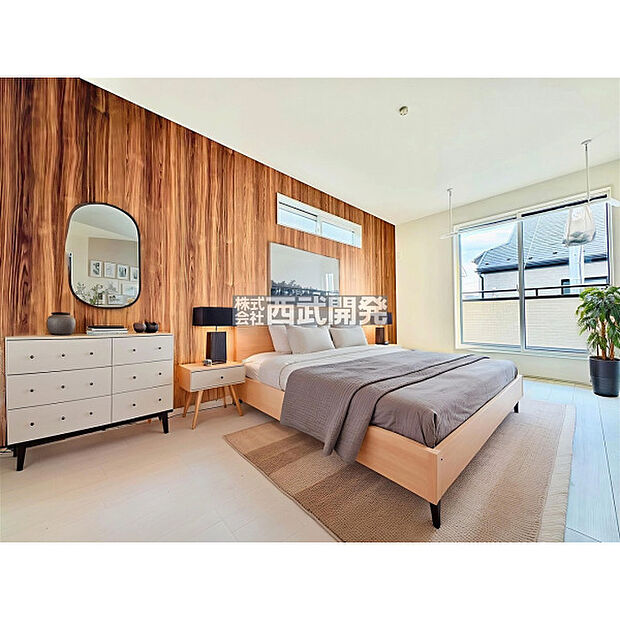 (配置してある家具や小物はCGによるイメージです)7.5帖洋室