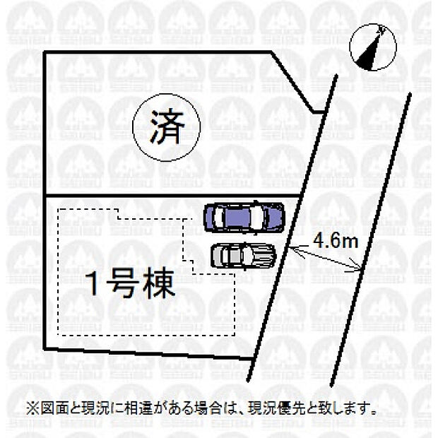 実測図ではございません
