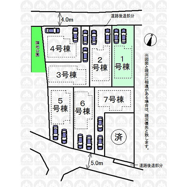 実測図ではございません