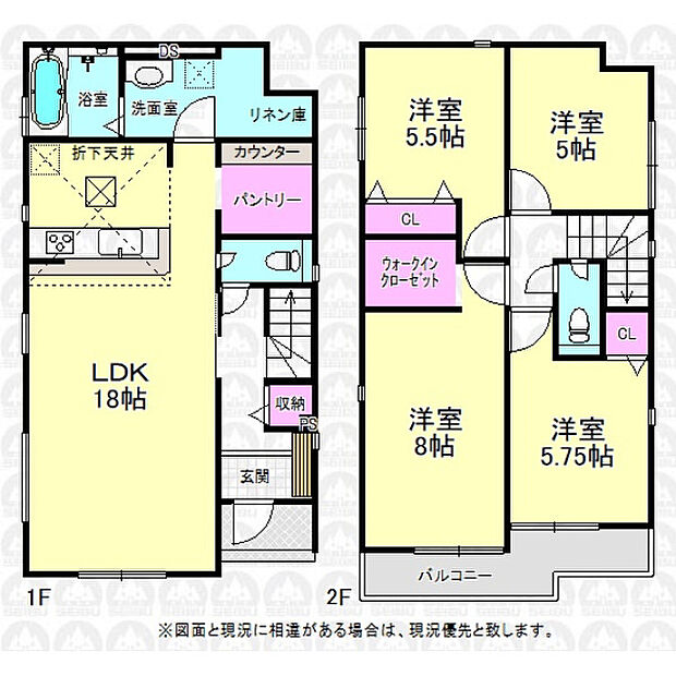 収納豊富な4LDK!