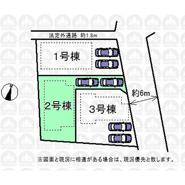 実測図ではございません