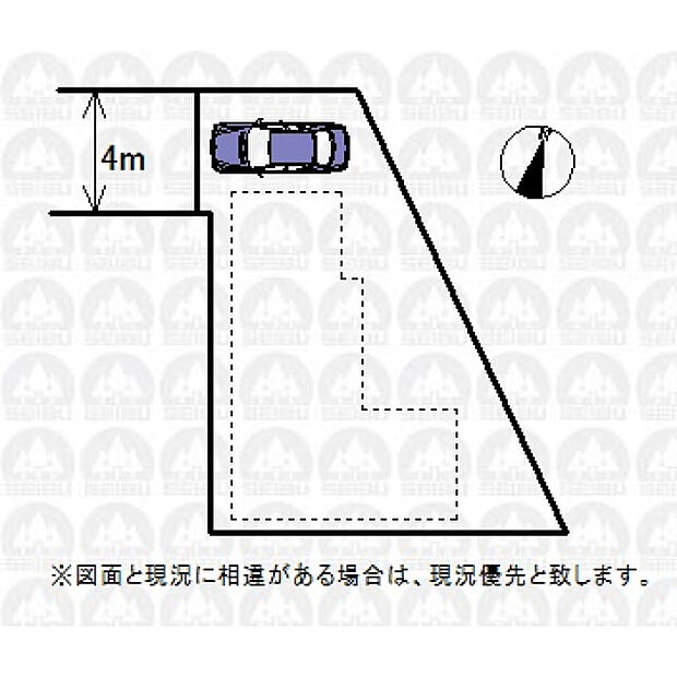 実測図ではございません