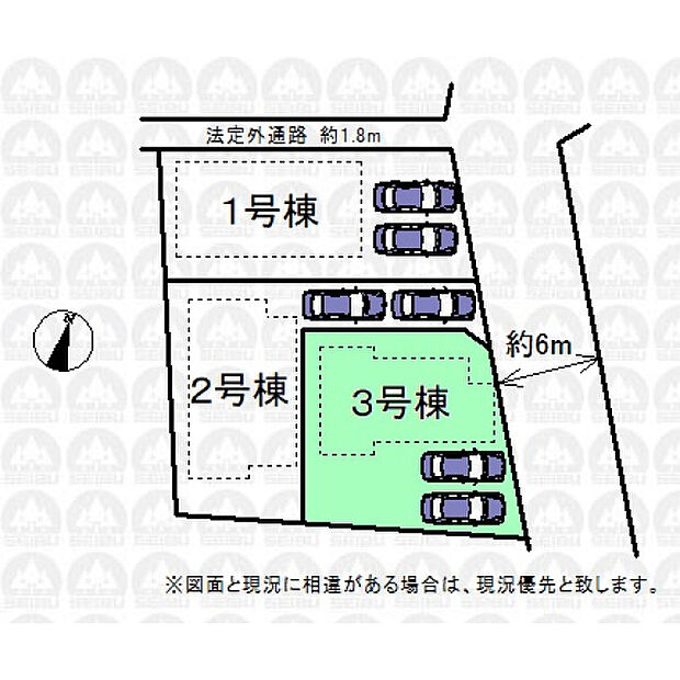 実測図ではございません