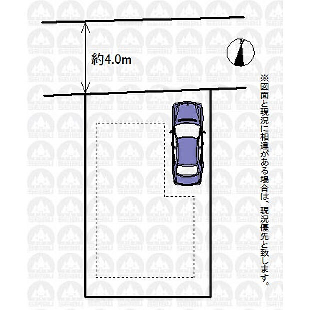 実測図ではございません