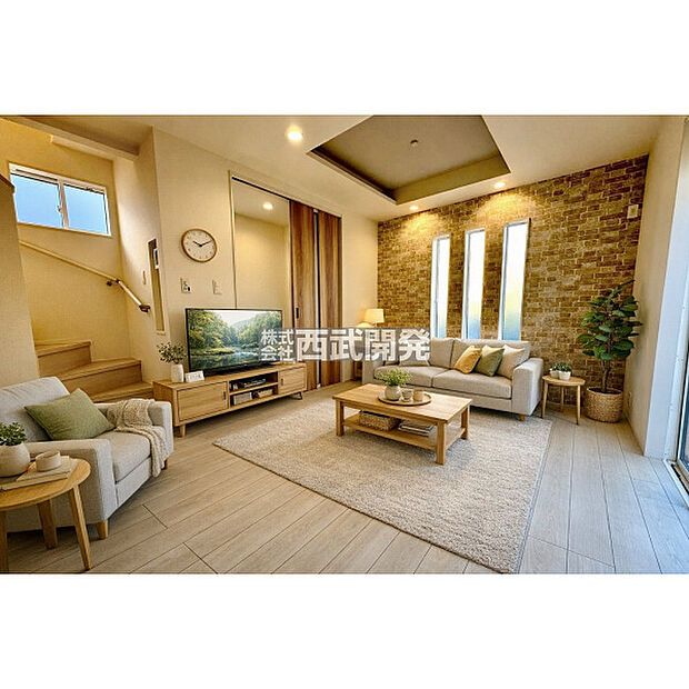 【配置してある家具や小物はCGによるイメージです】