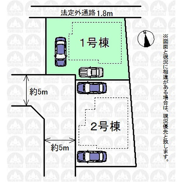 実測図ではございません