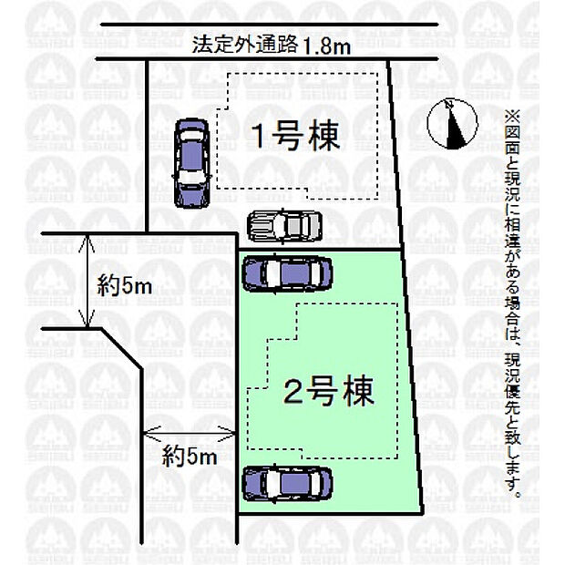 実測図ではございません