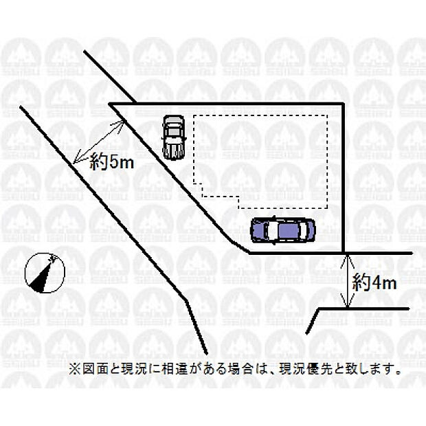 実測図ではございません