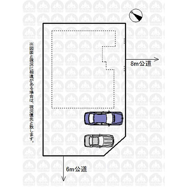 実測図ではございません