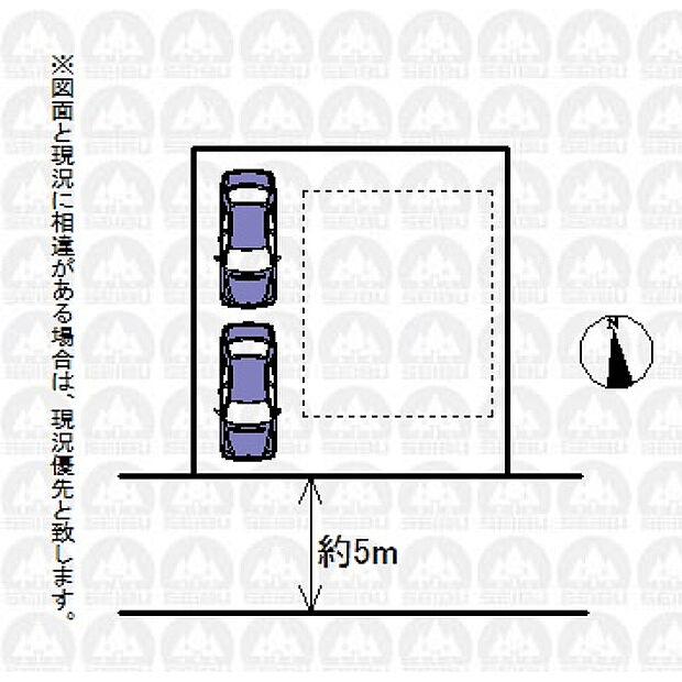 実測図ではございません