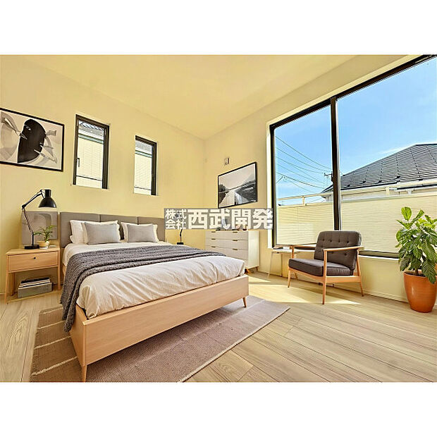 (配置してある家具や小物はCGによるイメージです)5.25帖洋室